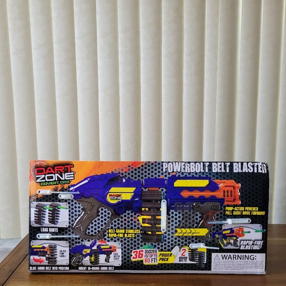 Dart Zone Powerbolt Belt Blaster NEW - Picture 2 of 9